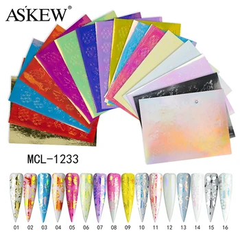 16 Colors Bee Honeycomb Holographic Strip Tape Nail Art Stickers Thin Laser 3D Sticker DIY Foil Nail Decal Decorations Set
16 Colors Bee Honeycomb Holographic Strip Tape Nail Art Stickers Thin Laser 3D Sticker DIY Foil Nail Decal Decorations Set