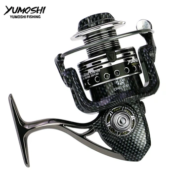 YUMOSHI Full metal Aluminium body Super Quality Fishing Wheel 13+1BB 1000-7000 Series Spinning Reel Boat Rock Bait Carp Fishing
YUMOSHI Full metal Aluminium body Super Quality Fishing Wheel 13+1BB 1000-7000 Series Spinning Reel Boat Rock Bait Carp Fishing
