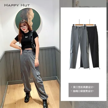 Large Size WOMEN'S Pants 2020 Autumn Clothing New Style Large Size Dress Drawstring Top Loose Workwear High-waisted Straight Tro
Large Size WOMEN'S Pants 2020 Autumn Clothing New Style Large Size Dress Drawstring Top Loose Workwear High-waisted Straight Tro