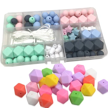 74Pcs/set Star Silicone Baby Silicone Teethers Beads Nursing Necklace DIY Pacifier Chain Silicone Accessories Baby Teething Toys
74Pcs/set Star Silicone Baby Silicone Teethers Beads Nursing Necklace DIY Pacifier Chain Silicone Accessories Baby Teething Toys
