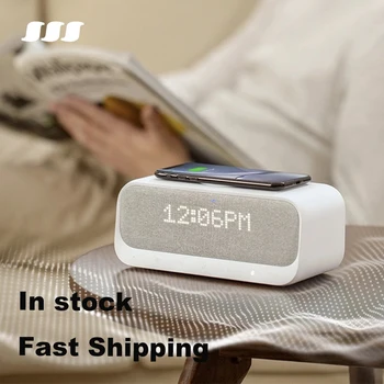 Wake Up Bluetooth Speaker Alarm Clock Stereo Sound FM RadioNoise Speaker Qi Wireless Charger with Charging for Iphone Samsung
Wake Up Bluetooth Speaker Alarm Clock Stereo Sound FM RadioNoise Speaker Qi Wireless Charger with Charging for Iphone Samsung