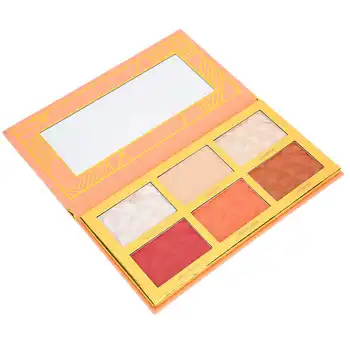 Blusher 6-color contour for a beautiful pigment light that lasts over time and illuminates the skin contour Face
Blusher 6-color contour for a beautiful pigment light that lasts over time and illuminates the skin contour Face
