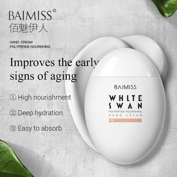 BAIMISS Peptide Moist Hand Cream Avocado Extract Nourishing Anti-Aging Hand Skin Care Cream Moisturizing Whitening Repair Hydra
BAIMISS Peptide Moist Hand Cream Avocado Extract Nourishing Anti-Aging Hand Skin Care Cream Moisturizing Whitening Repair Hydra