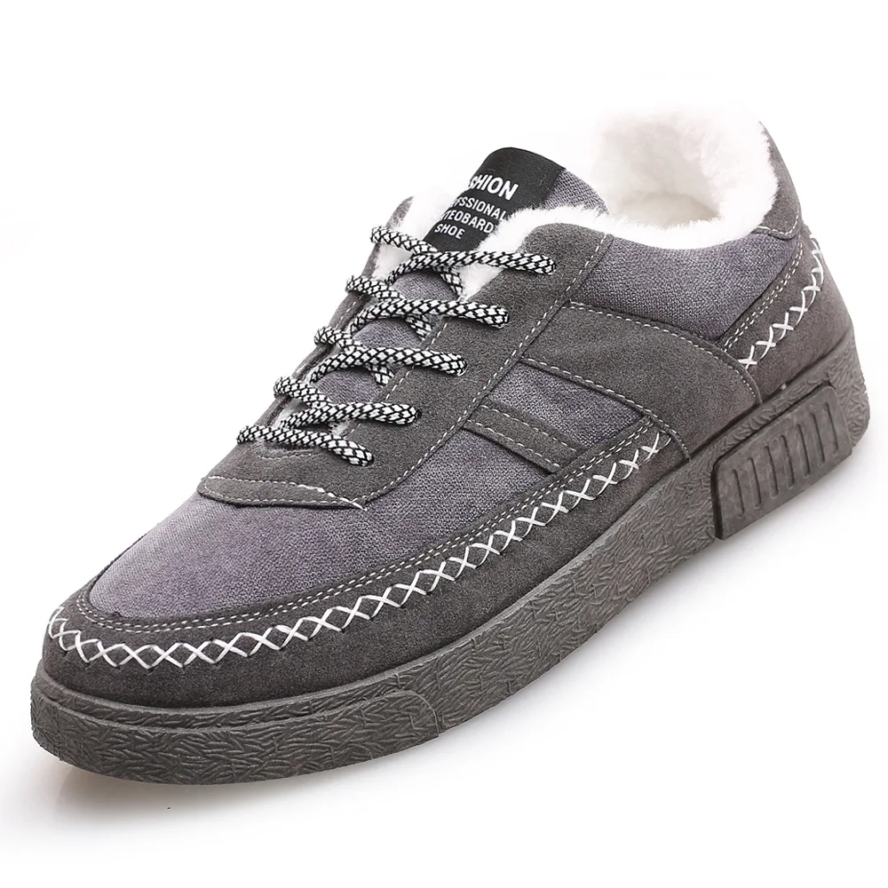 2017 Winter plus Velvet Warm MEN'S Casual Shoes Korean-style Lace-up Sport Sneakers Thick Anti-slip Men Shoes Fashion
2017 Winter plus Velvet Warm MEN'S Casual Shoes Korean-style Lace-up Sport Sneakers Thick Anti-slip Men Shoes Fashion