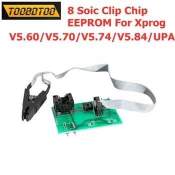 Xprog V1.3 Programmer Soic 8 Sop8 Test Clip Adapter For Xprog V5.60 V5.70 V5.74 V5.84 UPA 8 Soic Clip Chip USB Eeprom Board
Xprog V1.3 Programmer Soic 8 Sop8 Test Clip Adapter For Xprog V5.60 V5.70 V5.74 V5.84 UPA 8 Soic Clip Chip USB Eeprom Board