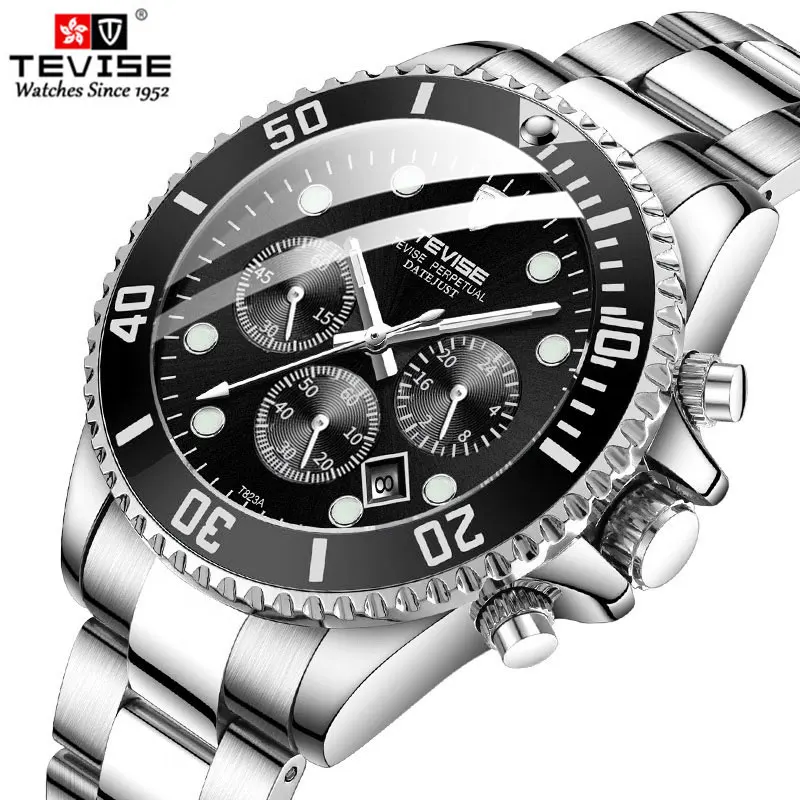Tevise Luxury Watch Men Brand Automatic Mechanical Multifunction Wristwatches Waterproof Self Wind Clock Male Relogio Masculino
Tevise Luxury Watch Men Brand Automatic Mechanical Multifunction Wristwatches Waterproof Self Wind Clock Male Relogio Masculino