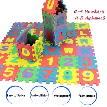 Baby Foam Puzzle Play Mat Floor Mat 10Pcs/26Pcs Number Alphabet Puzzle Foam Crawling Pad for Indoor Educational Games
Baby Foam Puzzle Play Mat Floor Mat 10Pcs/26Pcs Number Alphabet Puzzle Foam Crawling Pad for Indoor Educational Games