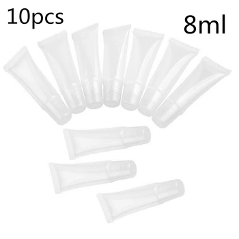 10pcs 8ml Lip Gloss Containers Empty Lipstick Tube Clear Lip Balm Tubes Soft Squeeze Lipstick Container Makeup Tool
10pcs 8ml Lip Gloss Containers Empty Lipstick Tube Clear Lip Balm Tubes Soft Squeeze Lipstick Container Makeup Tool