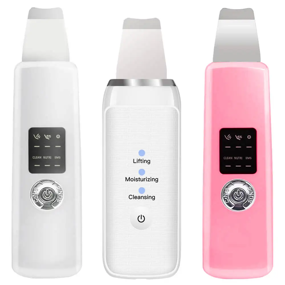Ultrasonic Deep Face Cleaning Machine Skin Scrubber Remove Dirt Blackhead Reduce Wrinkles spots Facial Whitening Lifting Shovel
Ultrasonic Deep Face Cleaning Machine Skin Scrubber Remove Dirt Blackhead Reduce Wrinkles spots Facial Whitening Lifting Shovel