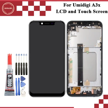 LCD For Umidigi A3x LCD Display And Touch Screen With Frame Digitizer Assembly For Umidigi A3x Screen Replacement With Tools
LCD For Umidigi A3x LCD Display And Touch Screen With Frame Digitizer Assembly For Umidigi A3x Screen Replacement With Tools