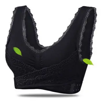 Sexy Wirefree Lace Bra Seamless Push Up Vest Bra Comfortable Women Underwear 
Sexy Wirefree Lace Bra Seamless Push Up Vest Bra Comfortable Women Underwear