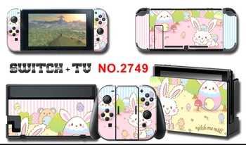 Vinyl Cover Decal Skin Sticker Lovely Rabbit Stickers for Nintendo Switch NS Console + Controller + Stand Holder Skins Sticker P
Vinyl Cover Decal Skin Sticker Lovely Rabbit Stickers for Nintendo Switch NS Console + Controller + Stand Holder Skins Sticker P