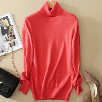 Turtleneck Sweater Women Knit High Elastic Solid Sweater Women Oversize Pullover Ladies Women Long Sleevee Sweater Pull Femme
Turtleneck Sweater Women Knit High Elastic Solid Sweater Women Oversize Pullover Ladies Women Long Sleevee Sweater Pull Femme