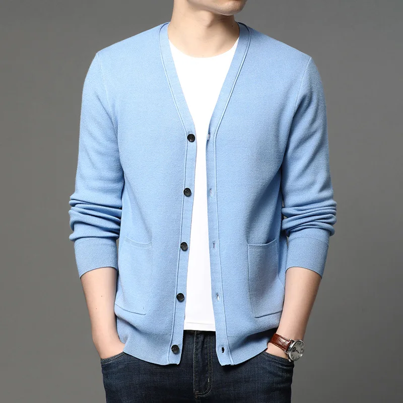 Men's Knitted Sweater Cardigan 2021 Spring New Thin Korean England Style Youth Fashion Solid Color Trend Casual Cardigan Coats
Men's Knitted Sweater Cardigan 2021 Spring New Thin Korean England Style Youth Fashion Solid Color Trend Casual Cardigan Coats
