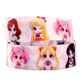 New series 50 Yards Japanese Cartoon girl Printed Grosgrain,satin Ribbon
New series 50 Yards Japanese Cartoon girl Printed Grosgrain,satin Ribbon