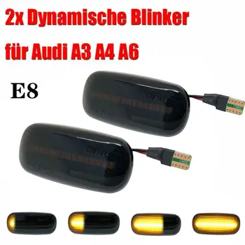 2x Dynamic LED Side Indicator Turn Signal Light For A3 8p A4 B6 B7 8e A6 Dd High-performance LED Indicators
2x Dynamic LED Side Indicator Turn Signal Light For A3 8p A4 B6 B7 8e A6 Dd High-performance LED Indicators