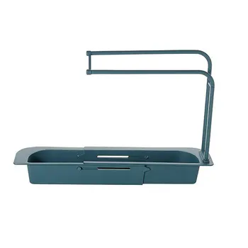 Telescopic Sink Rack Holder Expandable Storage Drain Basket for Home Kitchen Kit Organizer Sponge Water Draining
Telescopic Sink Rack Holder Expandable Storage Drain Basket for Home Kitchen Kit Organizer Sponge Water Draining