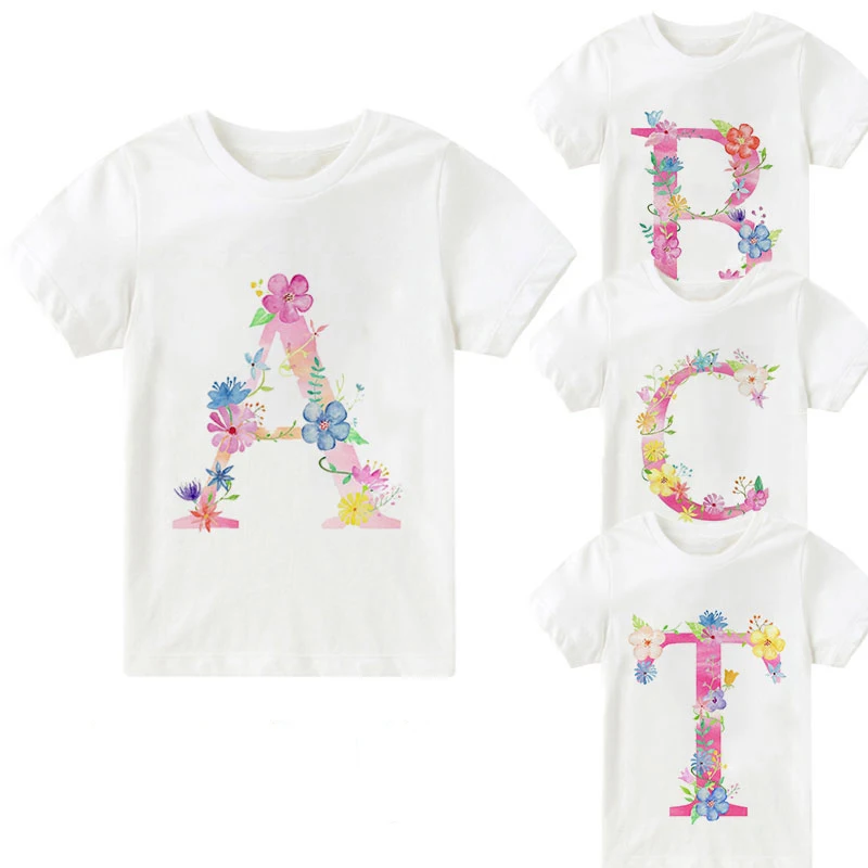 New Arrival Plant Letter Name Novelty Girls Tshirt Kawaii Casual T Shirt Boys Unisex Kids Clothing Crew Neck Girl Clothes Summer
New Arrival Plant Letter Name Novelty Girls Tshirt Kawaii Casual T Shirt Boys Unisex Kids Clothing Crew Neck Girl Clothes Summer
