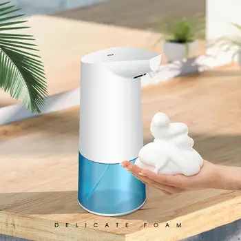 

350ml Infrared Sensing Automatic Portable Soap Dispenser For Bathroom Kitchen Balcony No Noise Low Power Consumption Hand Soaps