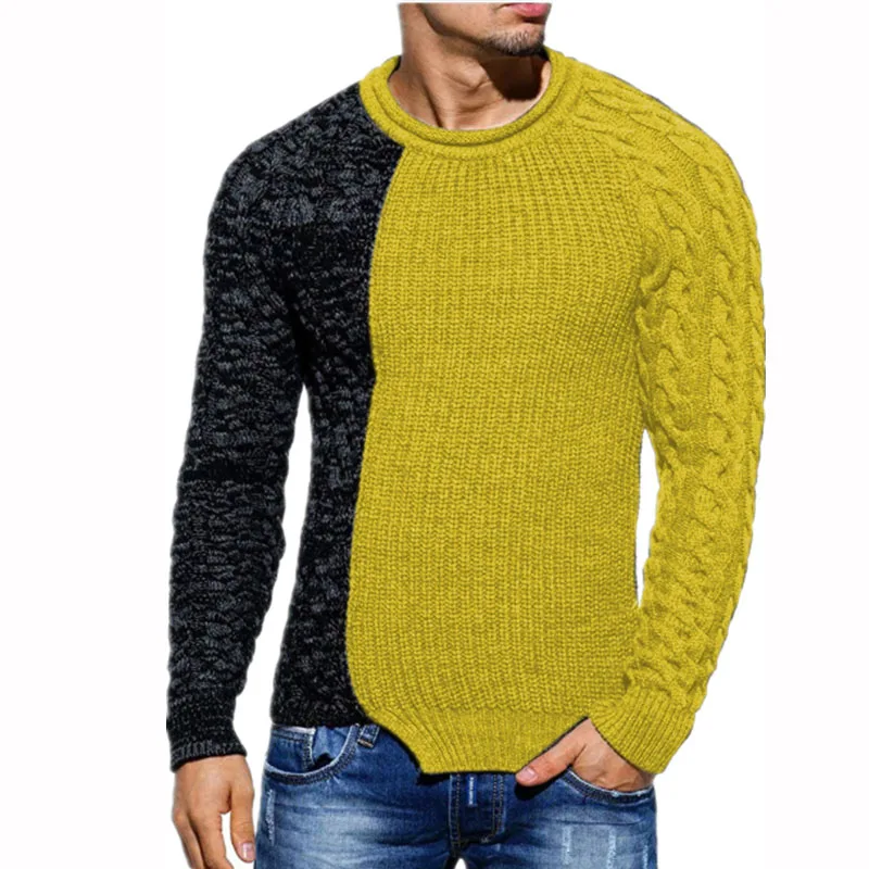 ZOGAA Autumn Casual Men's Sweater O-Neck Patchwork Slim Fit Knitwear Mens Sweaters Pullovers Male Pull Homme Sweater Tops S-3XL
ZOGAA Autumn Casual Men's Sweater O-Neck Patchwork Slim Fit Knitwear Mens Sweaters Pullovers Male Pull Homme Sweater Tops S-3XL