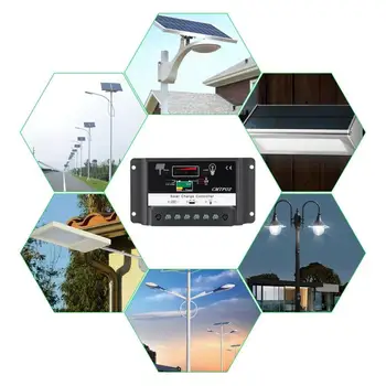 2020 1pc 20A Actuaully 12V / 24V Auto Distinguish PWM Solar Street Light Panel Charge Controller Top Sale
2020 1pc 20A Actuaully 12V / 24V Auto Distinguish PWM Solar Street Light Panel Charge Controller Top Sale