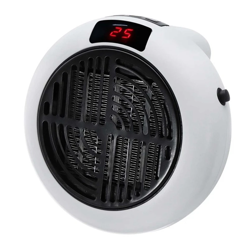 

900W Mini Electric Heater Warm Air Fan Portable Space Home Office Winter Warmer Fan Air Heater Stove Radiator Warmer Machine Whi