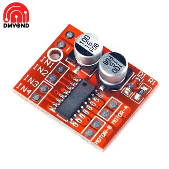 1.5A MX1508 Dual DC 3.3V Motor L298N Drive Board Module Stepper Reversing PWM Speed Mini L298N PWM Motor Speed Control Board
1.5A MX1508 Dual DC 3.3V Motor L298N Drive Board Module Stepper Reversing PWM Speed Mini L298N PWM Motor Speed Control Board