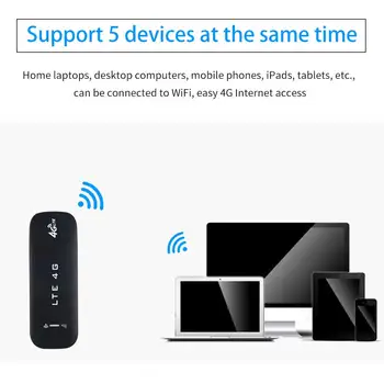 For PC Laptop 4G LTE Plug And Play SIM Card Network Adapter Stable USB Modem High Speed Wifi Router Portable Dongle Home Office
For PC Laptop 4G LTE Plug And Play SIM Card Network Adapter Stable USB Modem High Speed Wifi Router Portable Dongle Home Office