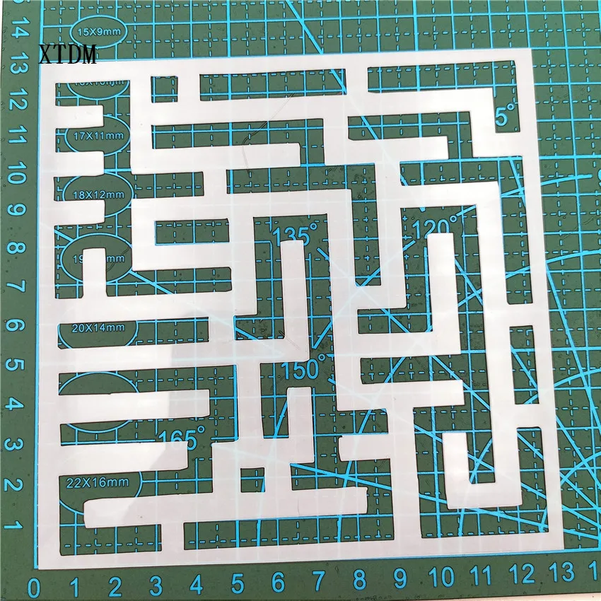 Maze plastic mold shield DIY cake scrapbook stencils hollow Embellishments printing lace ruler Valentine's Day
Maze plastic mold shield DIY cake scrapbook stencils hollow Embellishments printing lace ruler Valentine's Day