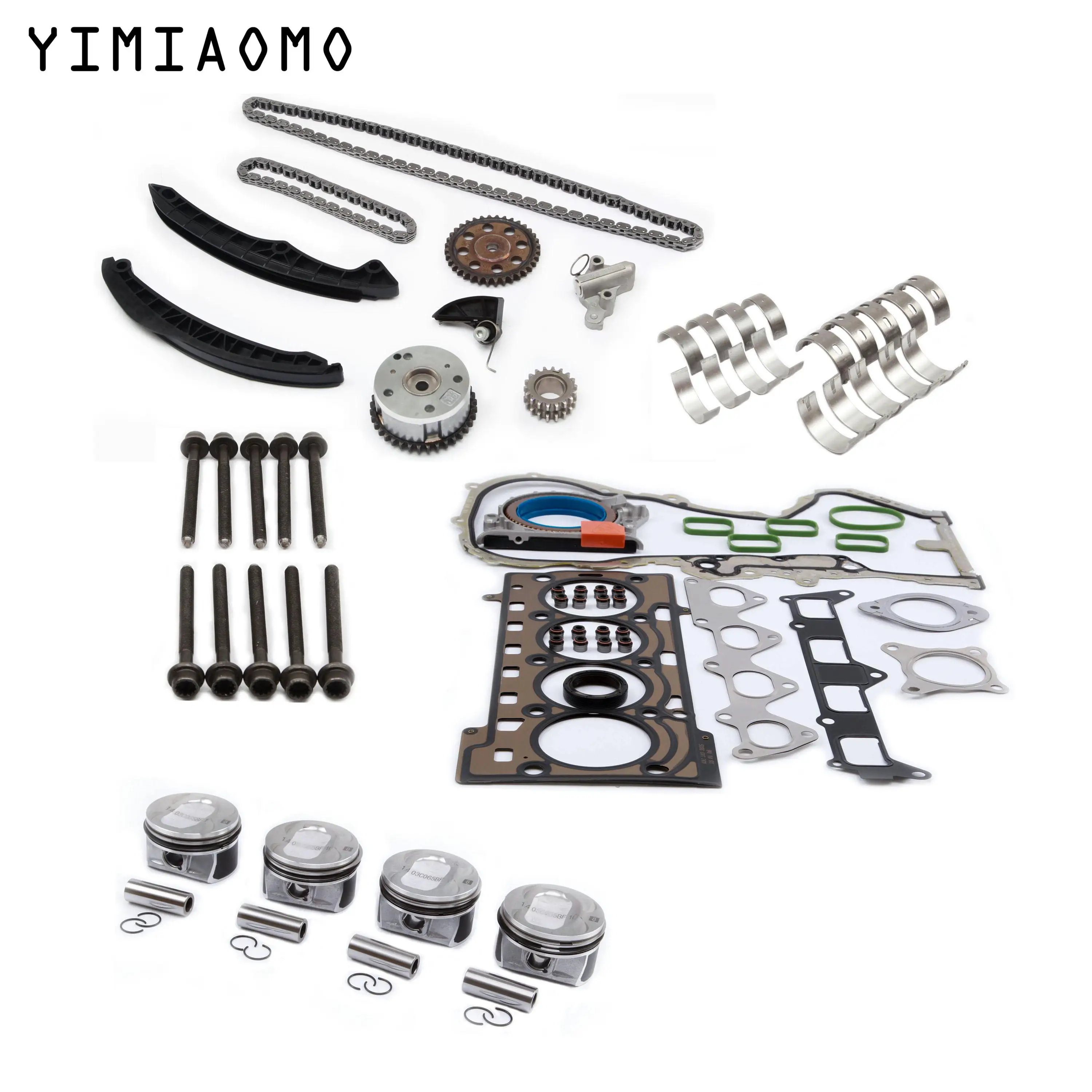 1.4T Engine Overhaul Kit Timing Chain Bearing Shell For VW Golf MKVI Sharan Jetta Passat Audi A1 Skoda Fabia Seat Ibiza Alhambra
1.4T Engine Overhaul Kit Timing Chain Bearing Shell For VW Golf MKVI Sharan Jetta Passat Audi A1 Skoda Fabia Seat Ibiza Alhambra
