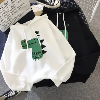 Winter women's new warm plus velvet female students cute cartoon printing college loose casual hooded sweatshirt women
Winter women's new warm plus velvet female students cute cartoon printing college loose casual hooded sweatshirt women