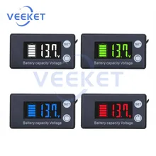 Voltmeter Lithium Battery Charge Meter DC7-70V 2-wire Digital Display Voltmeter Battery Capacity Tester Level Indicator
Voltmeter Lithium Battery Charge Meter DC7-70V 2-wire Digital Display Voltmeter Battery Capacity Tester Level Indicator