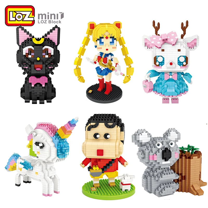 LOZ Mini Blocks Cartoon Anime Series Sailor Moon Kawaii Cat Unicorn Model Building Block Animes Set Diamond Bricks Kids Toys LOZ
LOZ Mini Blocks Cartoon Anime Series Sailor Moon Kawaii Cat Unicorn Model Building Block Animes Set Diamond Bricks Kids Toys LOZ