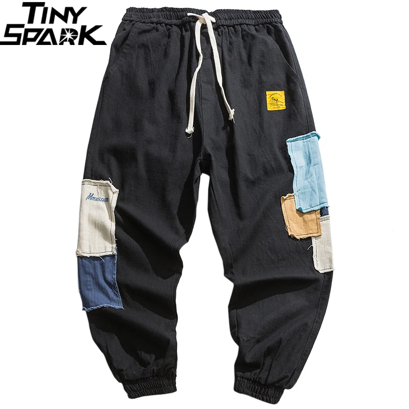 Men Joggers Pants Streetwear Hip Hip Cargo Pants Color Block Patches Harajuku Track Pants 2019 Autunm Harem Trousers Sweatpants
Men Joggers Pants Streetwear Hip Hip Cargo Pants Color Block Patches Harajuku Track Pants 2019 Autunm Harem Trousers Sweatpants