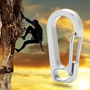 Outdoor Aluminium Alloy Hang Buckle Survival EDC Gear Carabiner Key Chain Clip Quickdraw Key Chain Mountaineering Tools
Outdoor Aluminium Alloy Hang Buckle Survival EDC Gear Carabiner Key Chain Clip Quickdraw Key Chain Mountaineering Tools