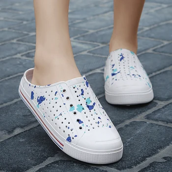 EVA Men Summber Beach Slipper Women Beach Walking Sandals Light Lover Hollow Sneakers EVA Summer Flip Fllop Indoor House Slipper
EVA Men Summber Beach Slipper Women Beach Walking Sandals Light Lover Hollow Sneakers EVA Summer Flip Fllop Indoor House Slipper