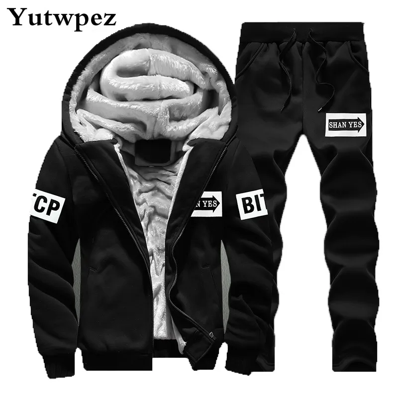 2019 Winter Wool tracksuit Men Thick Warm Sweatshirts Set Casualmens Sweat Suits Men Outwear Plus Size Tracksuits Set for Men
2019 Winter Wool tracksuit Men Thick Warm Sweatshirts Set Casualmens Sweat Suits Men Outwear Plus Size Tracksuits Set for Men