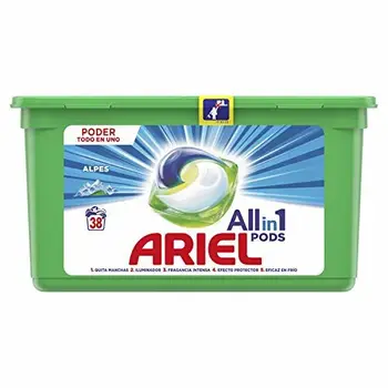 Ariel-Detersivo 3 in 1-38-Alpine Pods capsule
Ariel-Detersivo 3 in 1-38-Alpine Pods capsule