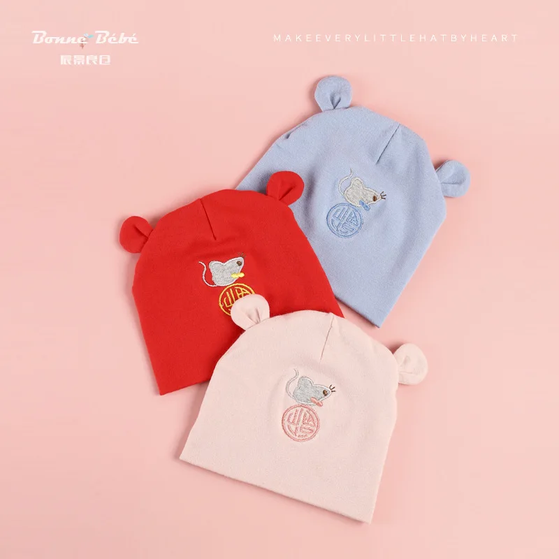 hat Baby 2020 Spring New Style Rat Cartoon Embroidered Ear Baby Beanie Pure Cotton Versatile Newborns cap baby hats
hat Baby 2020 Spring New Style Rat Cartoon Embroidered Ear Baby Beanie Pure Cotton Versatile Newborns cap baby hats