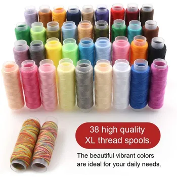 2020 183 High-quality Sewing Kits Including Professional Sewing Accessories 38 XL Spools Benchmark Sewing Kit
2020 183 High-quality Sewing Kits Including Professional Sewing Accessories 38 XL Spools Benchmark Sewing Kit