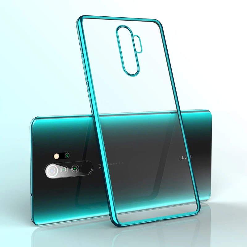 Чехол для Xiaomi RedMi Note 8 7 Pro XiaoMi 9 CC9 ультратонкий прозрачный мягкий бампер премиум