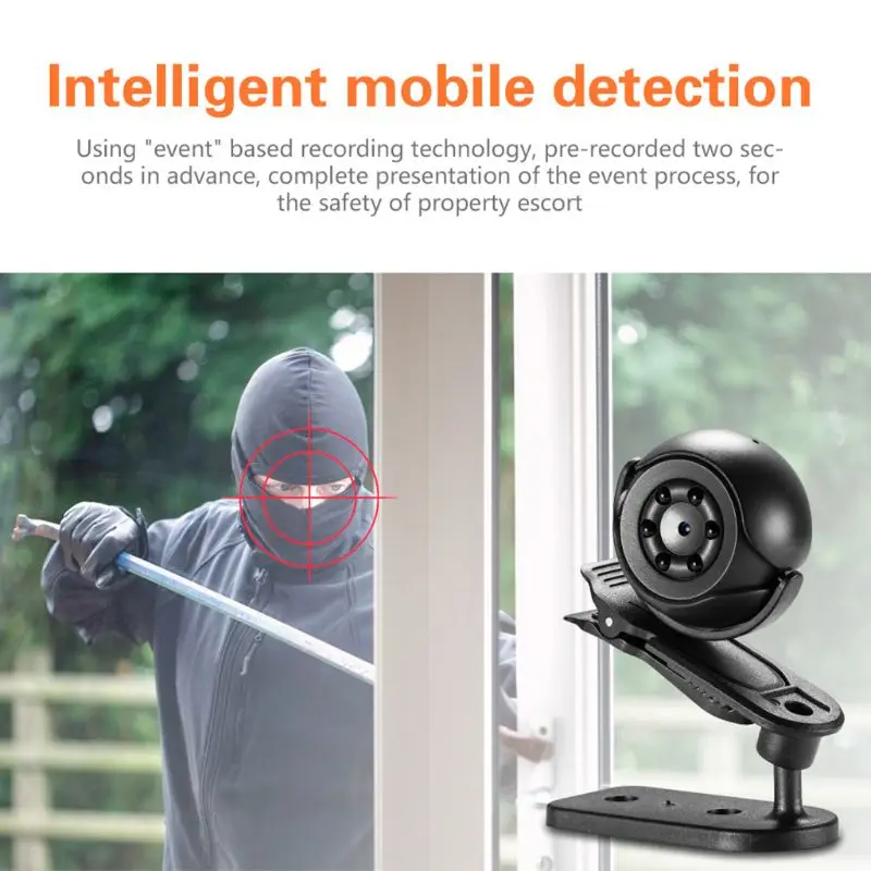 SQ6 Mini Camera 1080P Portable Security Sensor Small Camera Night Vision Motion Camcorder
SQ6 Mini Camera 1080P Portable Security Sensor Small Camera Night Vision Motion Camcorder