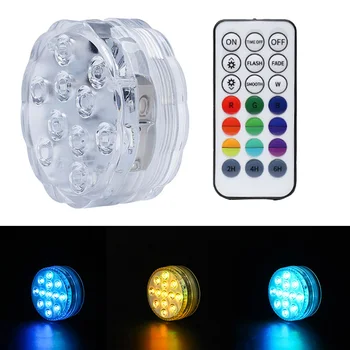 Waterproof RGB Underwater LED Lights With Remote Control For Fish Tank Hot Tub Outdoor Party Pond Pool Bath Spa Submersible
Waterproof RGB Underwater LED Lights With Remote Control For Fish Tank Hot Tub Outdoor Party Pond Pool Bath Spa Submersible
