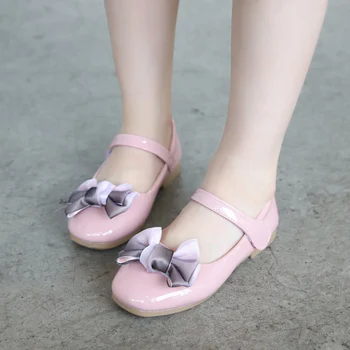 1 Pair Children Girls Princess Shoes Bowknot Anti-slip Breathable PU Fashion for Party M09
1 Pair Children Girls Princess Shoes Bowknot Anti-slip Breathable PU Fashion for Party M09