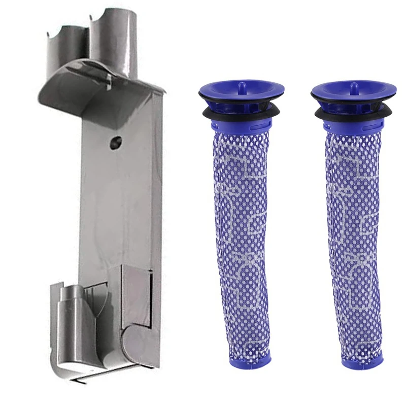 Replacement Docking Station Part Kit - 1 Mount Bracket 2 Pre Filters Parts Compatible for Dyson V7 V8 Series Handheld
Replacement Docking Station Part Kit - 1 Mount Bracket 2 Pre Filters Parts Compatible for Dyson V7 V8 Series Handheld