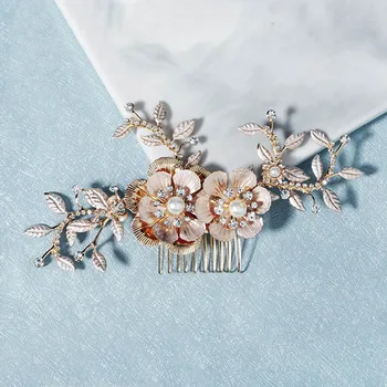 FORSEVEN Vintage Handmade Crystal Gold Color Hair Comb Elegant Headpeice Women Hair Pin Headdress Bride Wedding Jewelry JL
FORSEVEN Vintage Handmade Crystal Gold Color Hair Comb Elegant Headpeice Women Hair Pin Headdress Bride Wedding Jewelry JL