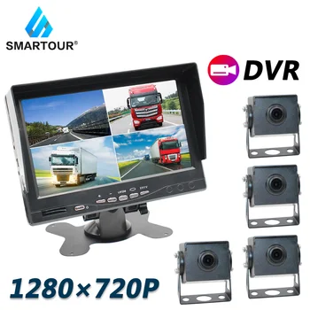 Smartour HD 7 Inch IPS Screen DVR Recorder Monitor Front Reverse Backup AHD Recording Camera for Truck Bus Van Parking Camera
Smartour HD 7 Inch IPS Screen DVR Recorder Monitor Front Reverse Backup AHD Recording Camera for Truck Bus Van Parking Camera