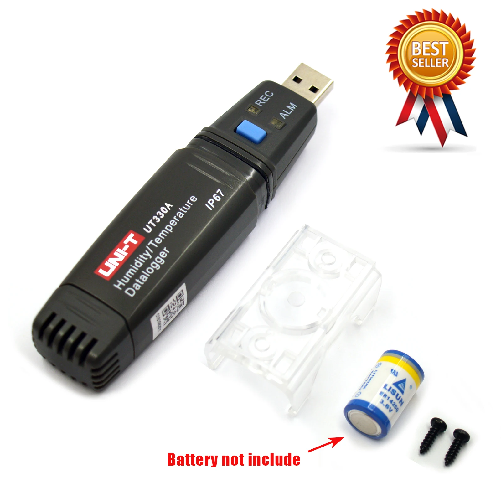UNI-T UT330A Datalogger Temperature IP67 Waterproof Weather Station USB Data Export Thermometer
UNI-T UT330A Datalogger Temperature IP67 Waterproof Weather Station USB Data Export Thermometer