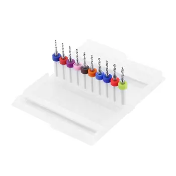 Engraving Drill 10pcs/set Hard Alloy Small Drill Bit 1.1mm-2.0mm Circuit Board PCB Drill Bit Imported Fixed-shank Drill
Engraving Drill 10pcs/set Hard Alloy Small Drill Bit 1.1mm-2.0mm Circuit Board PCB Drill Bit Imported Fixed-shank Drill