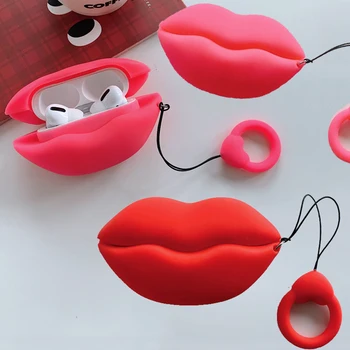 Wireless Bluetooth Earphone Cases For Airpods Pro Case 3D sexy lip For Apple Airpods 3 Silicone Headphones Protective soft Cover
Wireless Bluetooth Earphone Cases For Airpods Pro Case 3D sexy lip For Apple Airpods 3 Silicone Headphones Protective soft Cover